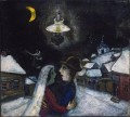 Dans la nuit contemporain Marc Chagall